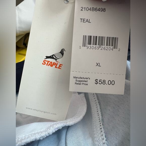 NWT Staple Pigeon Brand Collegiate Basketball Shorts Mens Sz XL Multicolor $58 - Picture 7 of 7